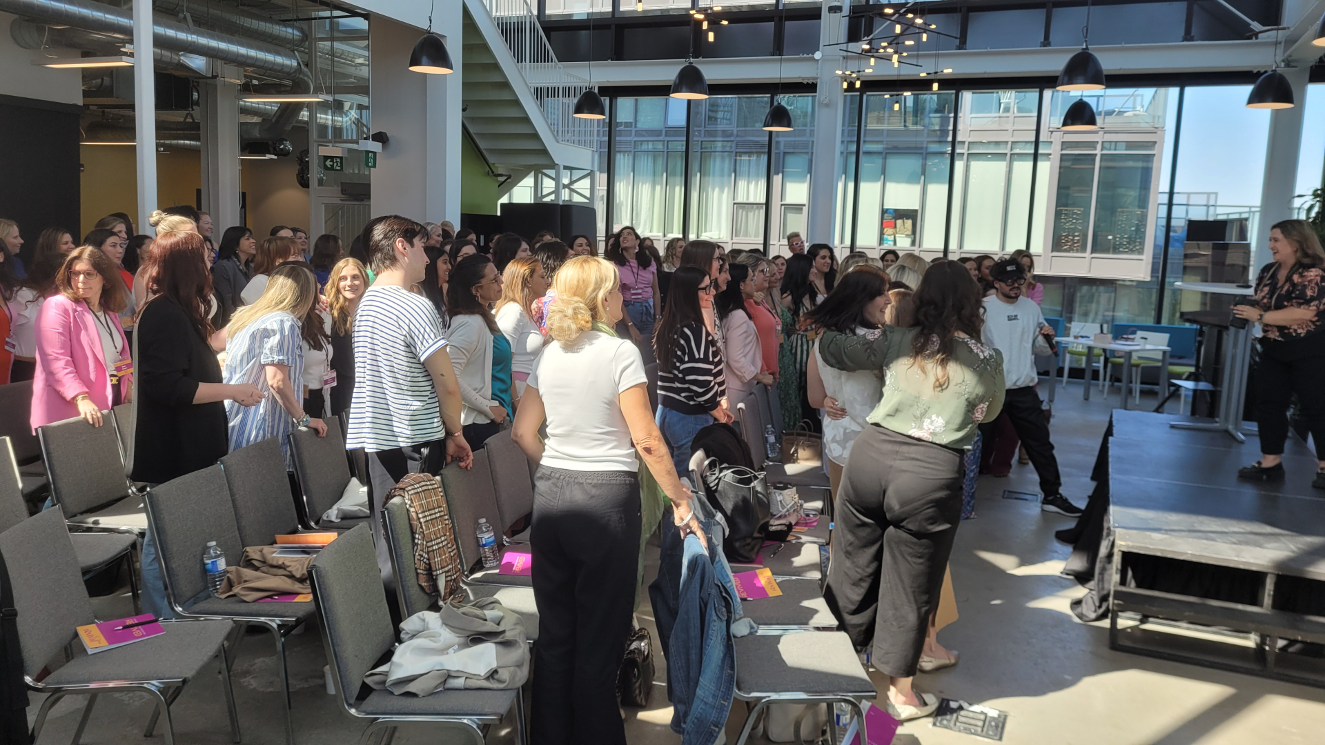 Toronto AV technician corporate event