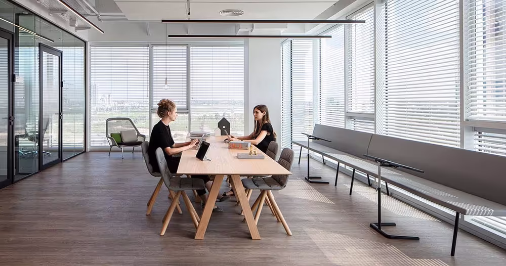 Collaborative Work In Office 2 People are Working