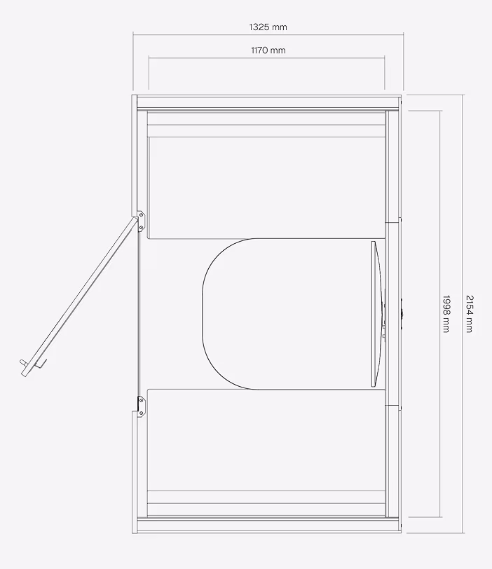 Office booth layout planning for efficient use of office space