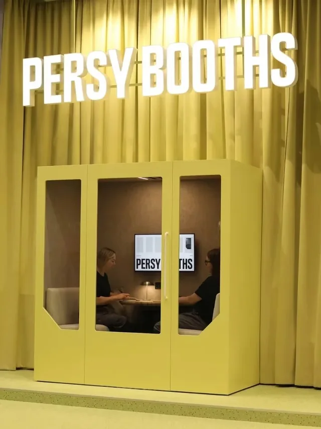 Persy Booths exhibition stand at Orgatec in Cologne