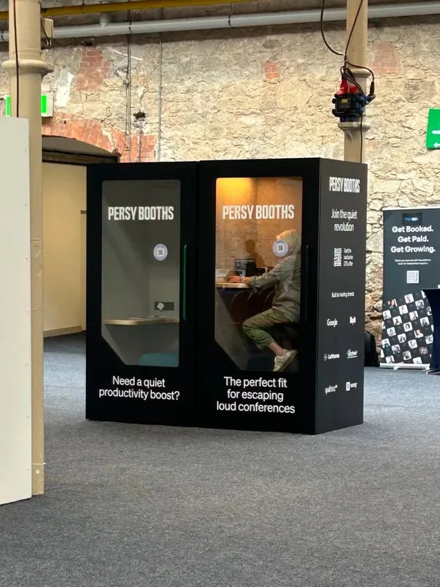 Persy Booths exhibition stand at Dublin Tech Summit