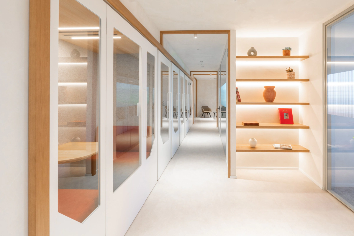 Persy Booths In Office Space