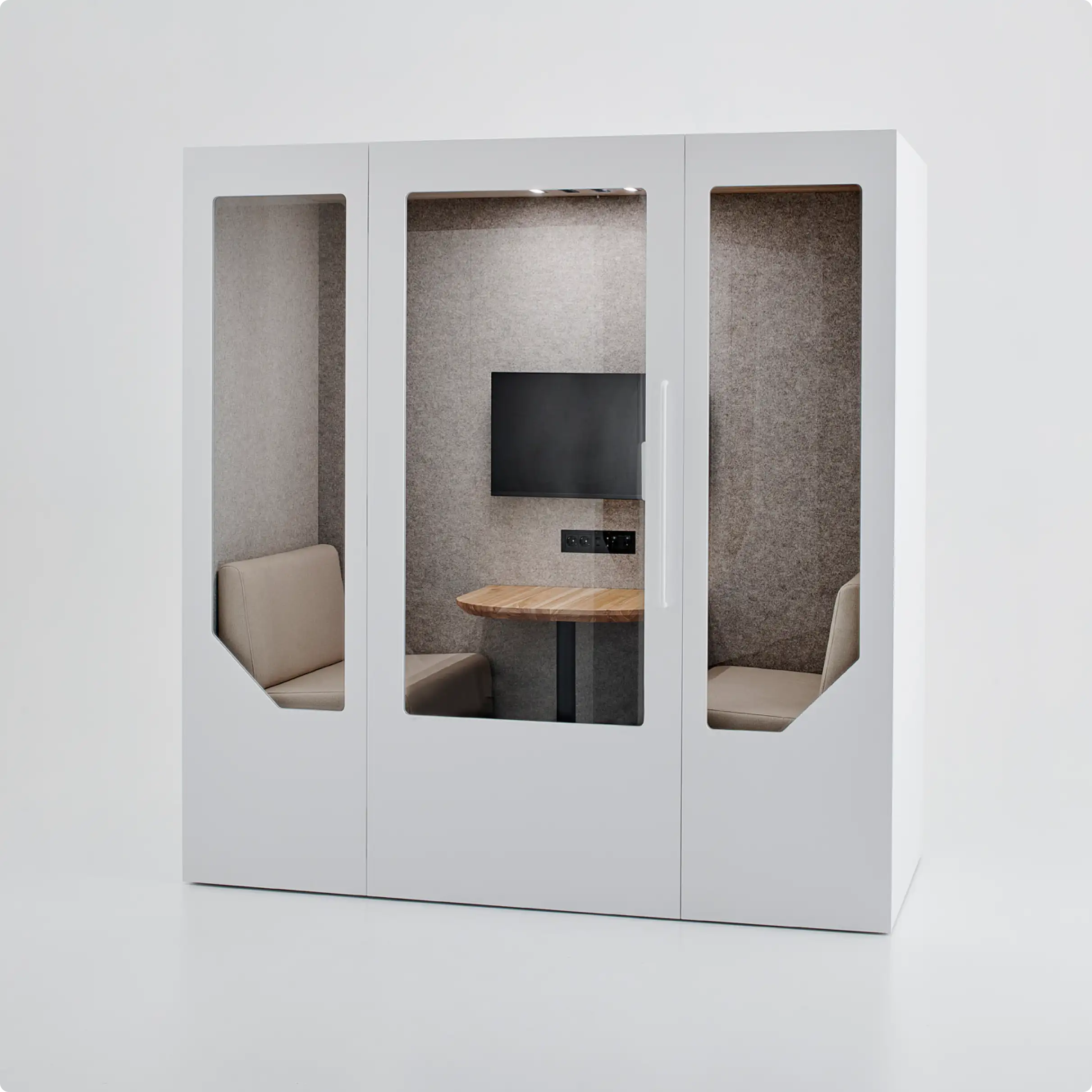 Empty Persy Two office booth