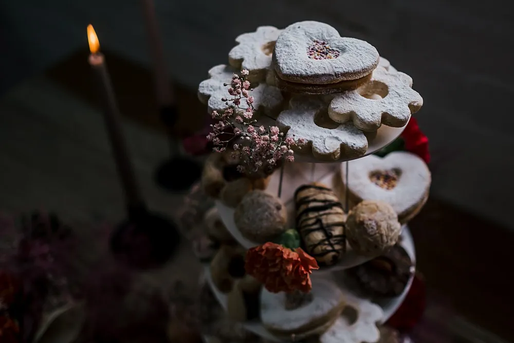 Italian Dessert Cake Tower Grub Manchester Wedding Sarah Glynn Photography