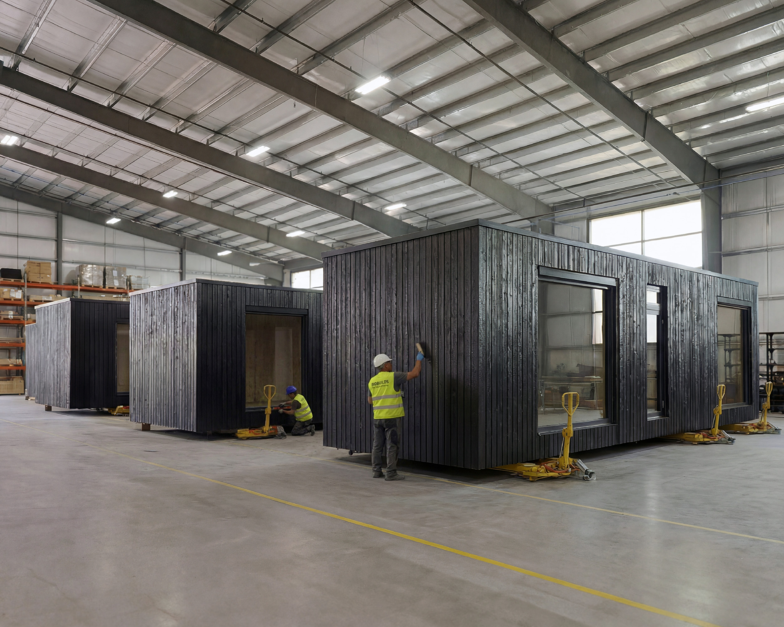 Premium modular home exterior