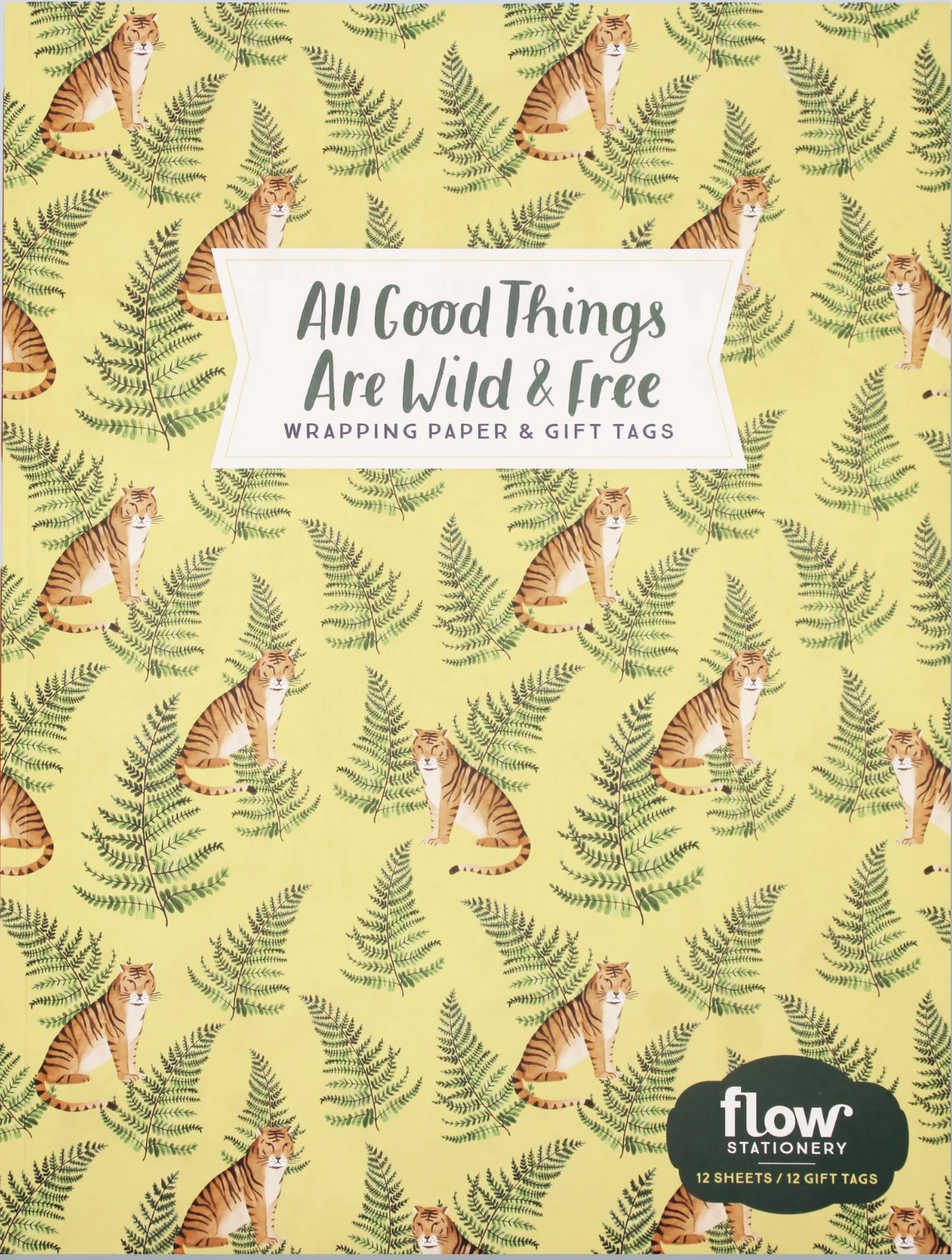 Flow Wrapping Paper and Gift Tags