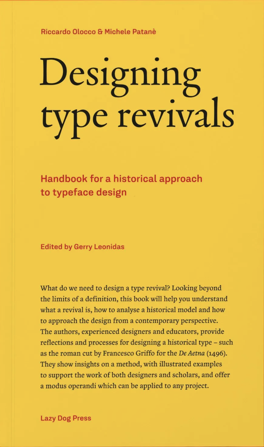 Designing type revivals