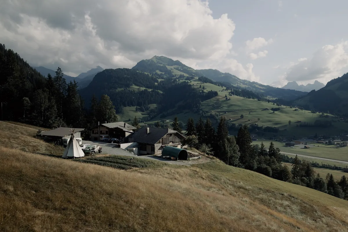 Fänghlihof in Zweisimmen. Hof der Familie Eggen