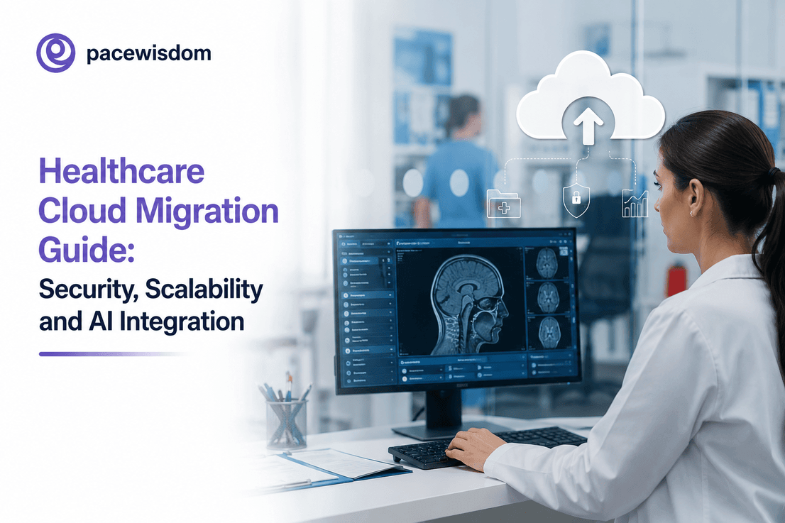 Healthcare cloud migration securing patient EHR data on HIPAA compliant cloud infrastructure