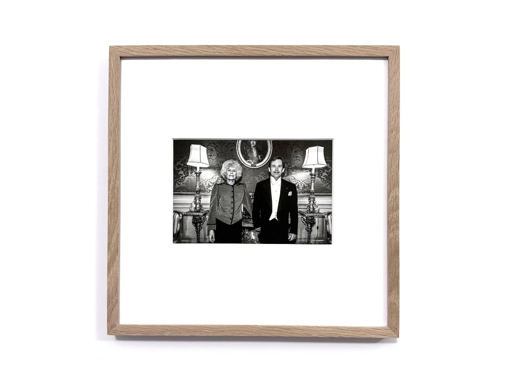 Fine art print v dřevěném rámu