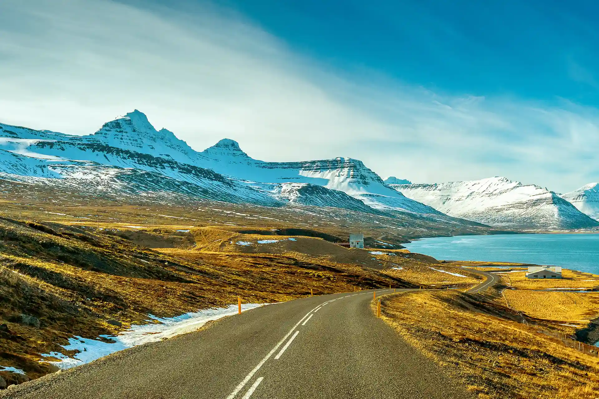 Mountain road symbolizing forward-thinking and strategic direction