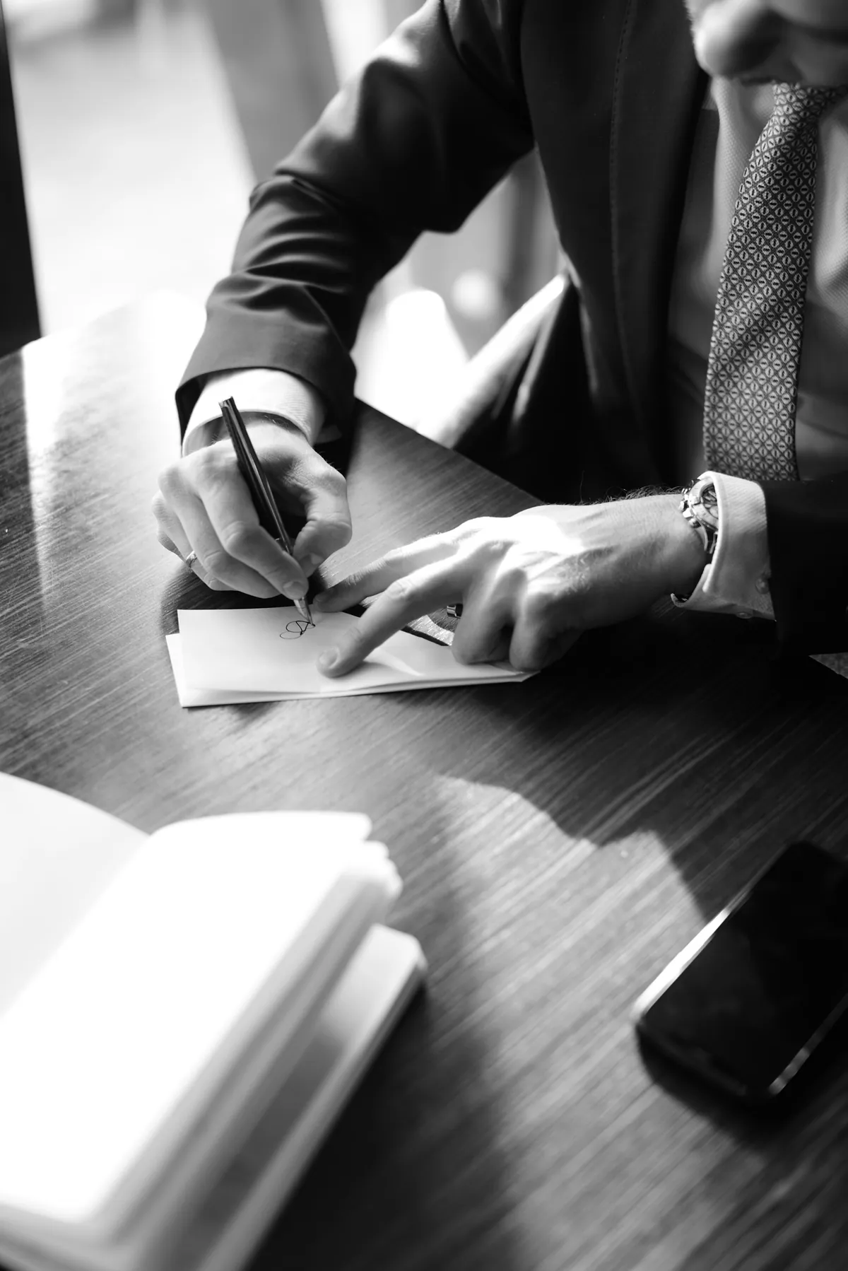 Rendez-vous de consultation au cabinet d'avocat