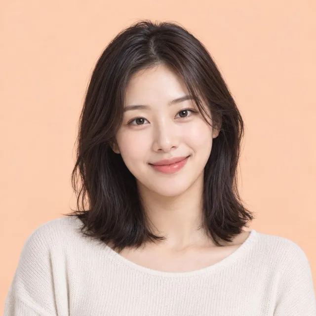 한국 여성 틱톡 크리에이터 프로필 사진