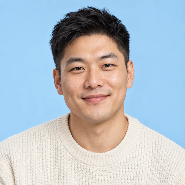 Ritratto di un creator asiatico di TikTok