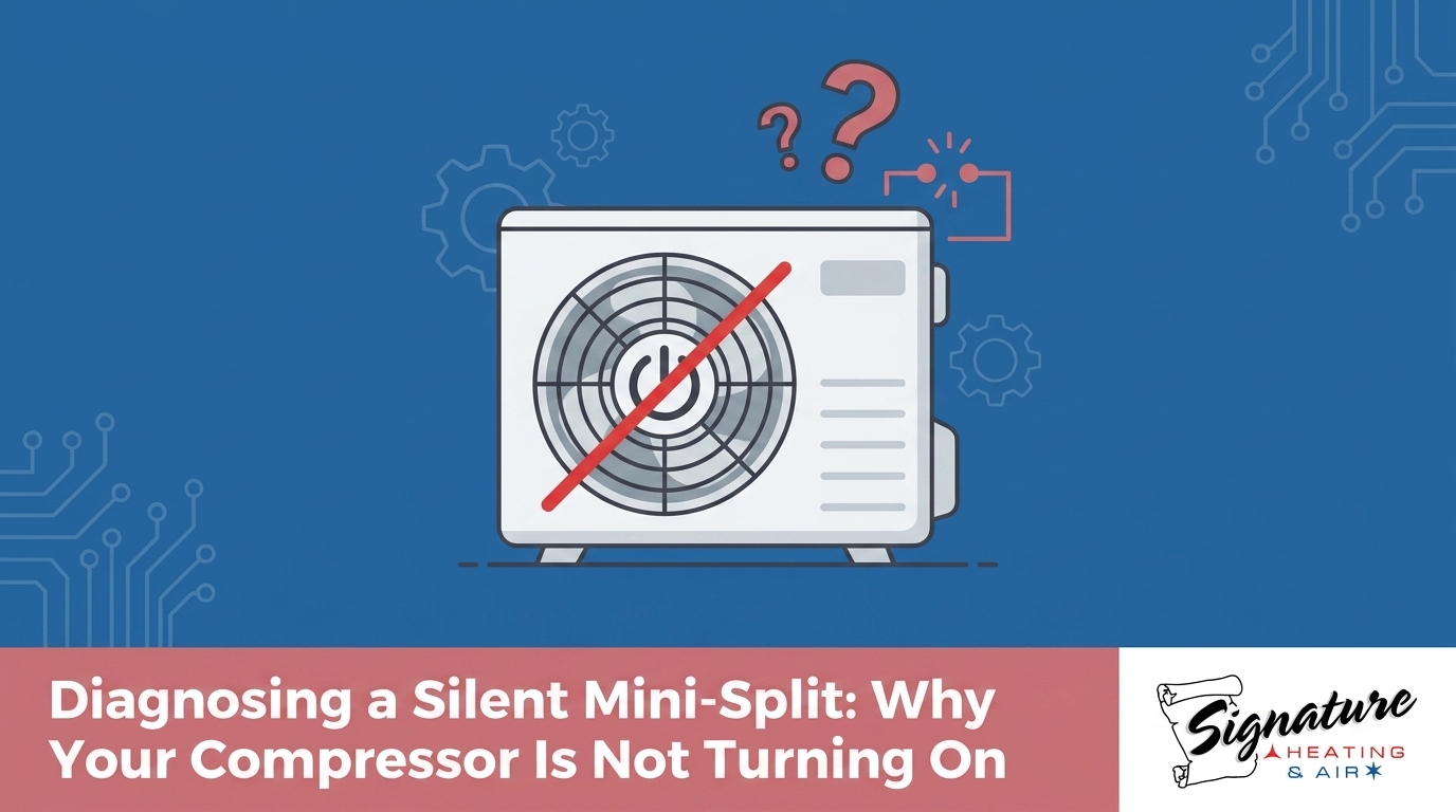 Diagnosing a Silent Mini-Split: What to Check When the Outside Unit Won't Turn On