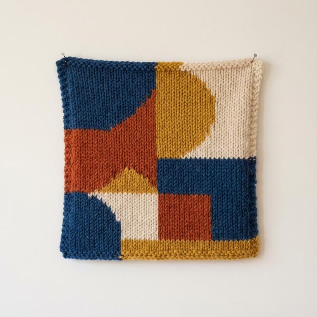 Intarsia – Color blocking without floats (Walter Van Beirendonck, Yang Du) example 3 - Detailed Guide to AI Knitwear Using Prompt Presets - The Fabricant Intelligent Tools