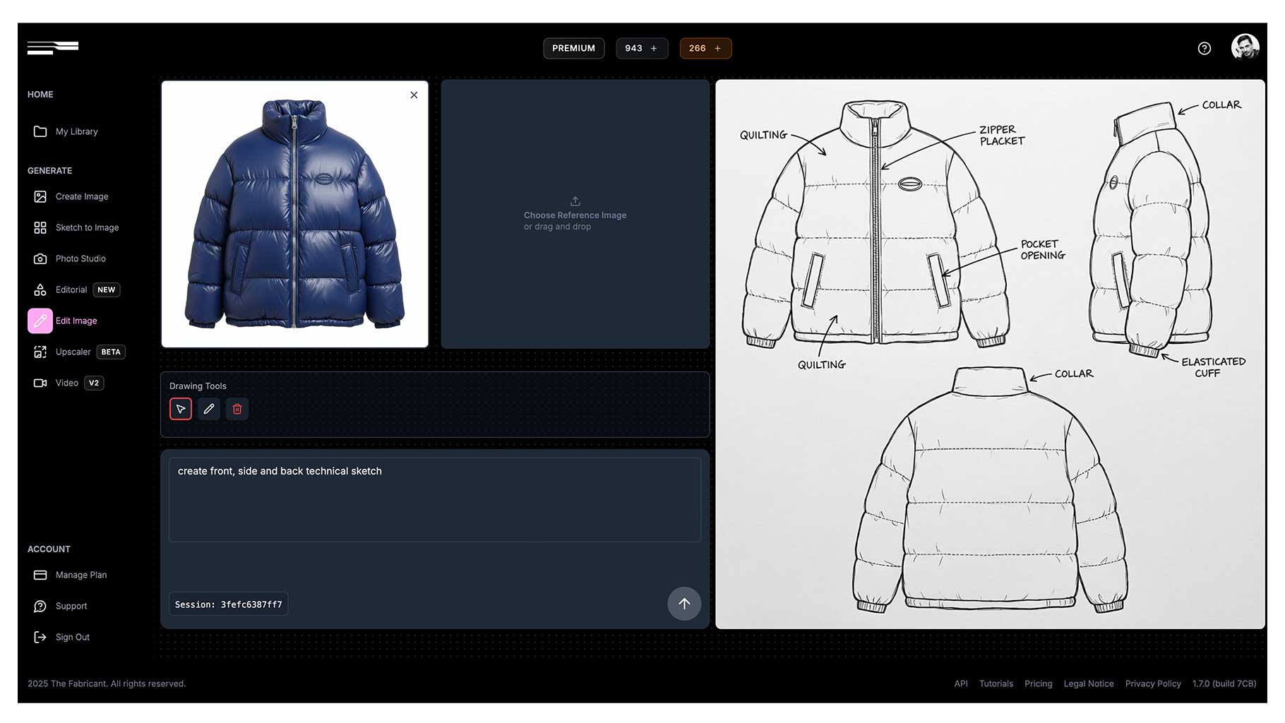 Step 2: Define the Sketch Requirements - Technical Sketches From a Photo - The Fabricant Intelligent Tools