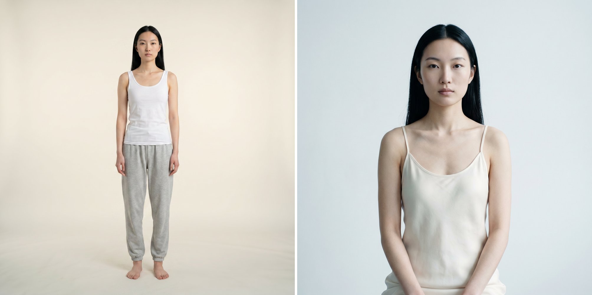 AI model 05: Chinese woman, full body and close-up
