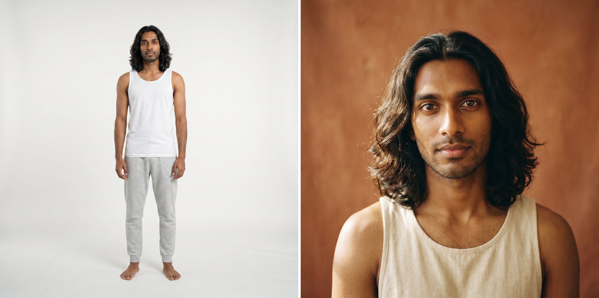 AI model 15: Sri Lankan man, full body and close-up