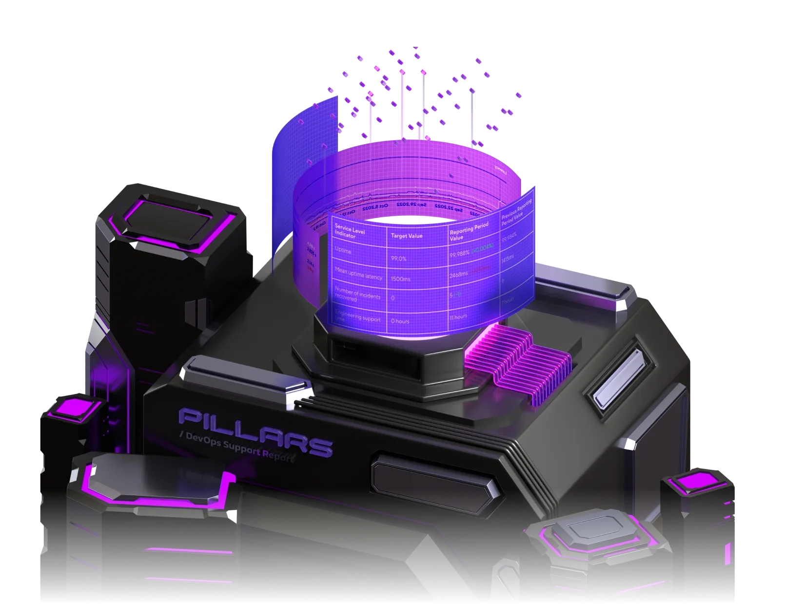 pillars render image