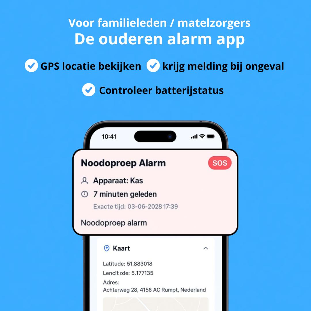 Mobile app in action