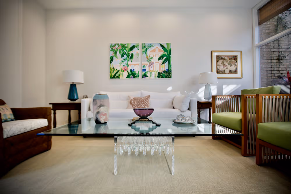 Mid-Century living room interior