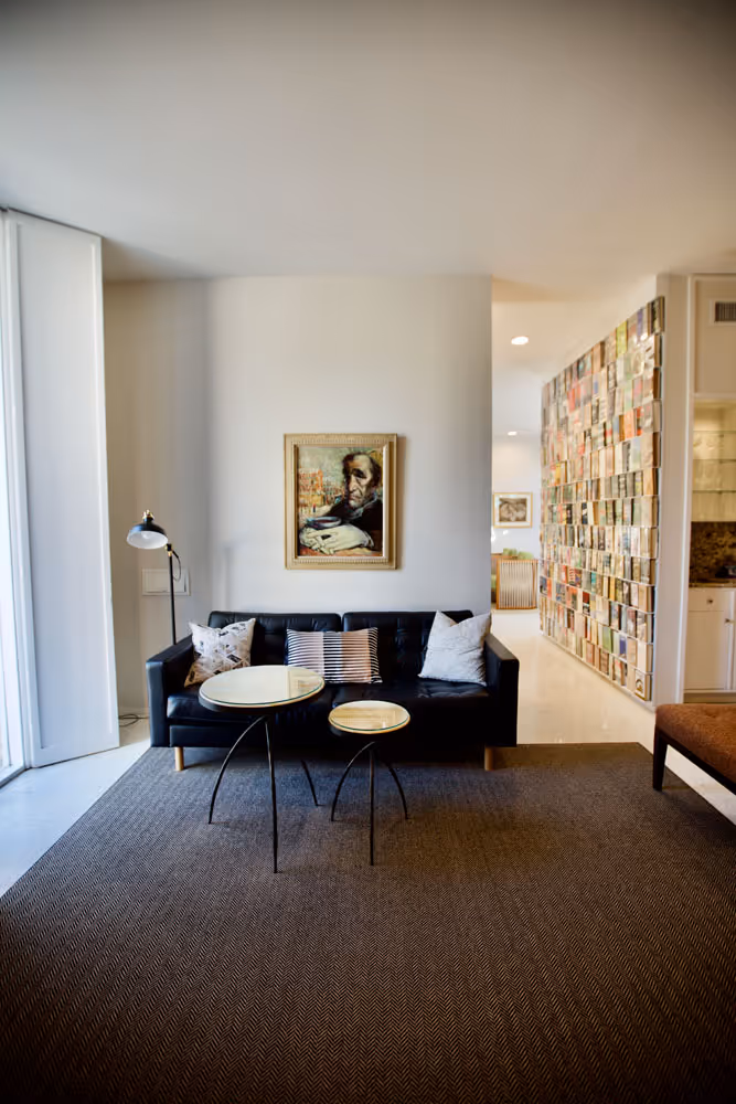 Modern sofa interior