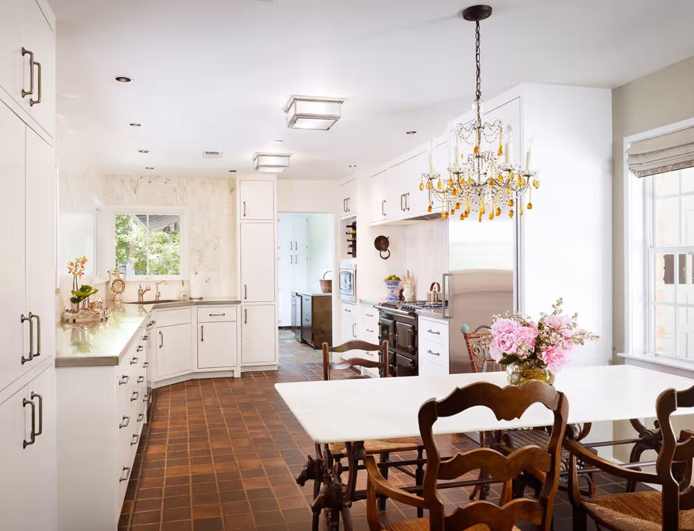 Light and airy ranch kitchen