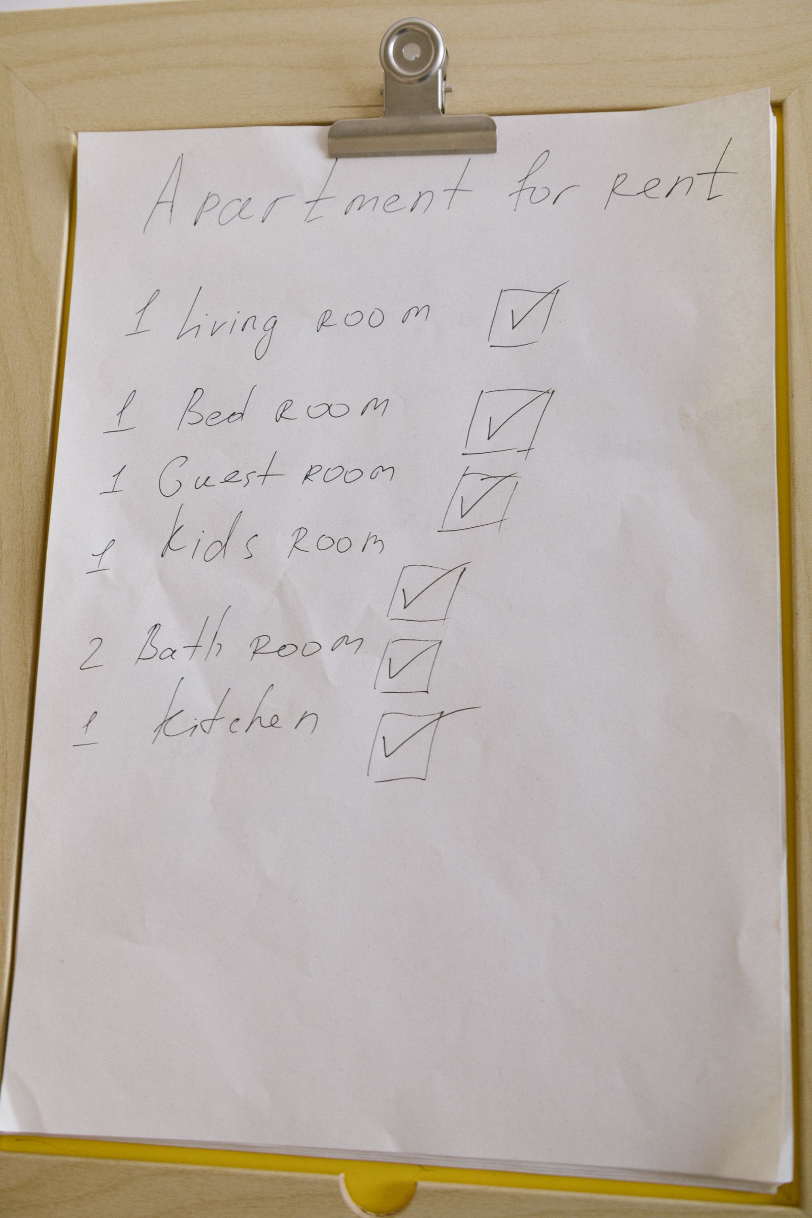 Checklista för flyttstädning
