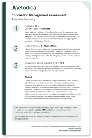 Innovation Management Report di Metodica