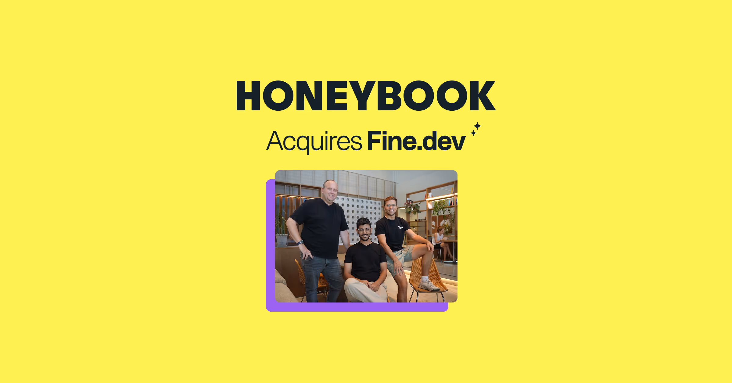 HoneyBook Acquires Fine.dev to Supercharge AI Innovation