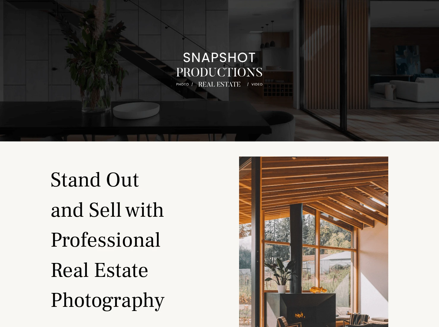 Real Estate Photography Brochure