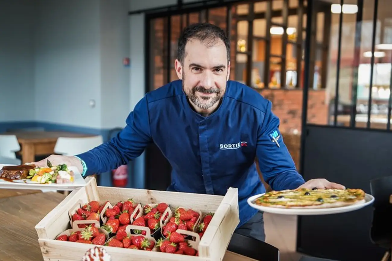 Julien Barrera Labonne, restaurant sortie 25