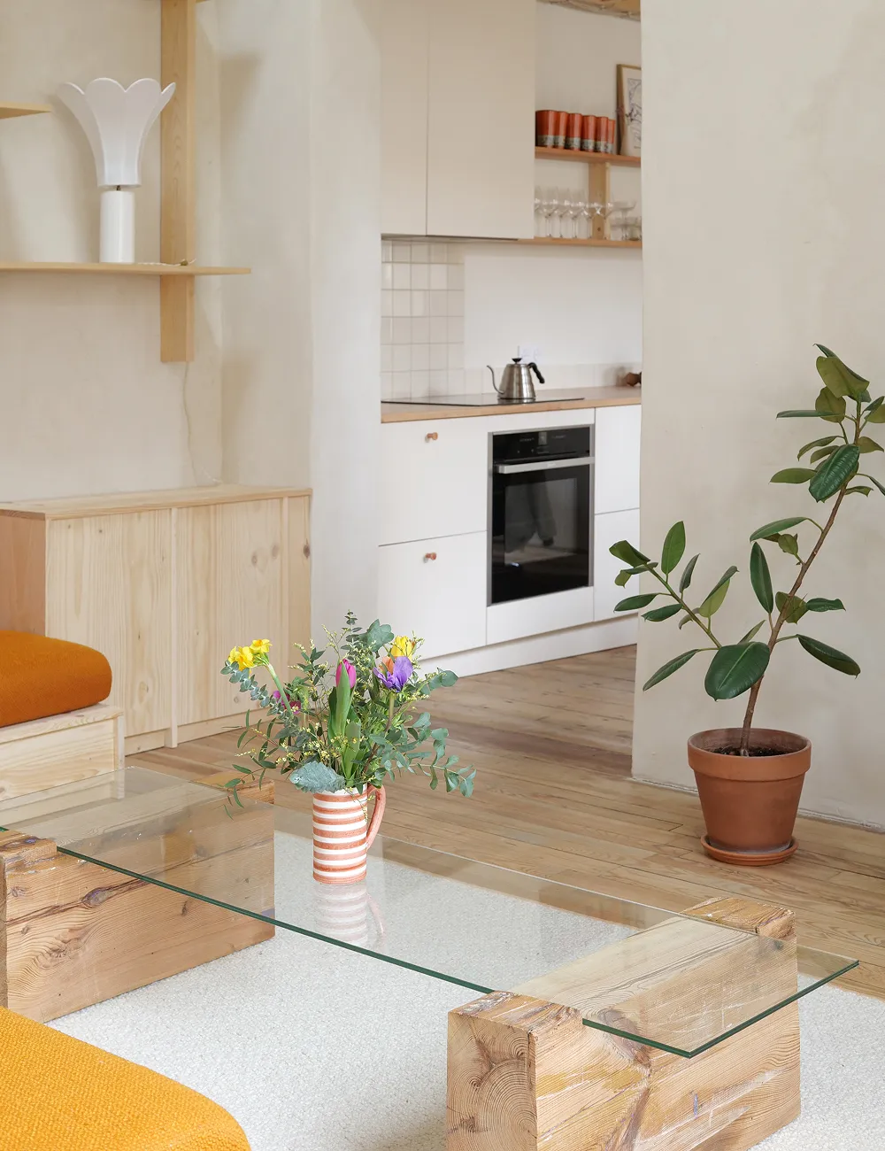 table d'appoint en bois