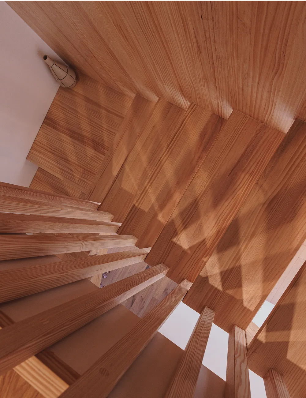 escalier en bois sur mesure
