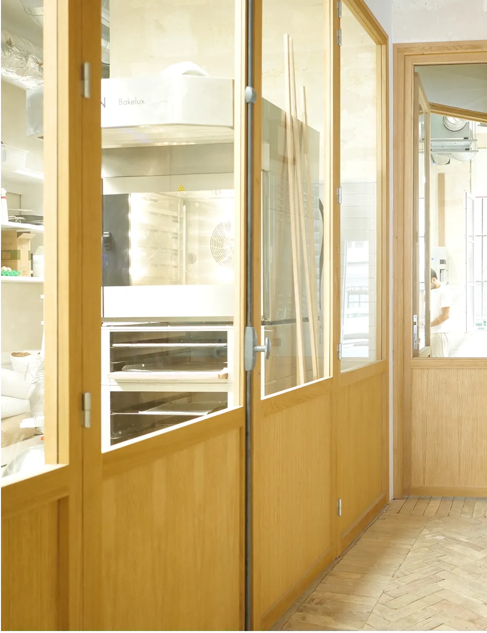 verrière en bois sur mesure