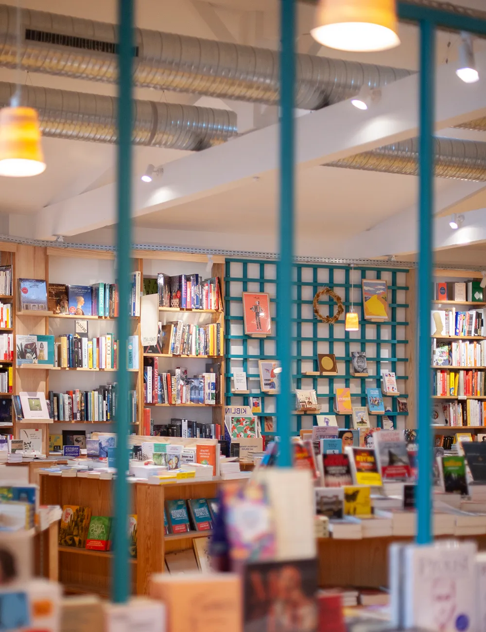 livres dans une librairie
