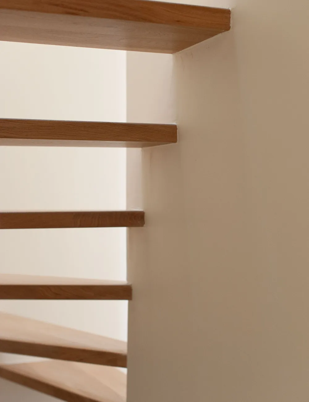marches d'escalier en bois sur mesure dans maison à Bordeaux
