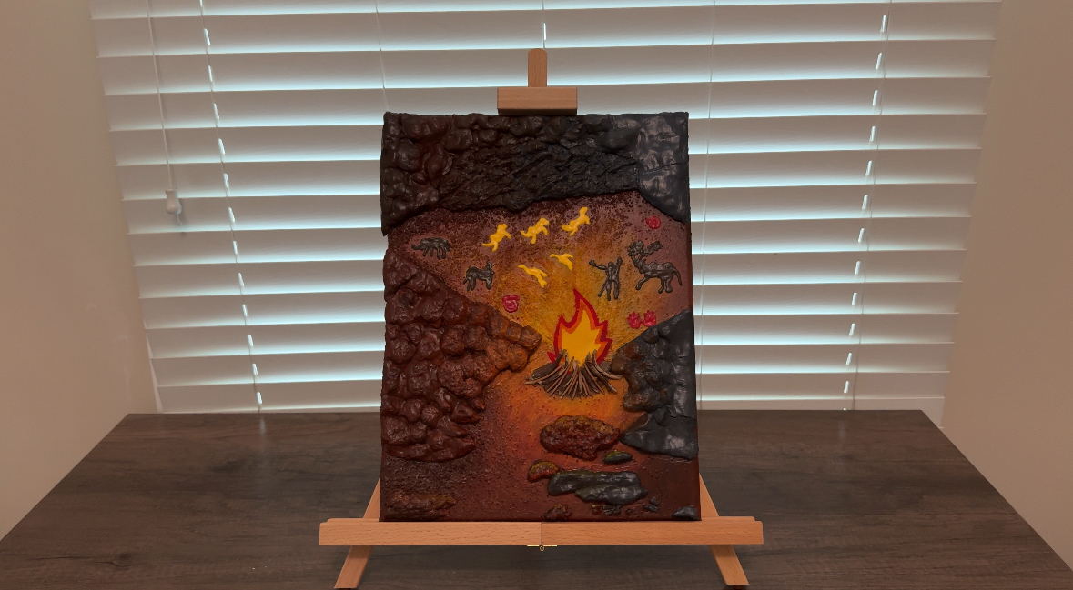 Tactile Painting of the Past