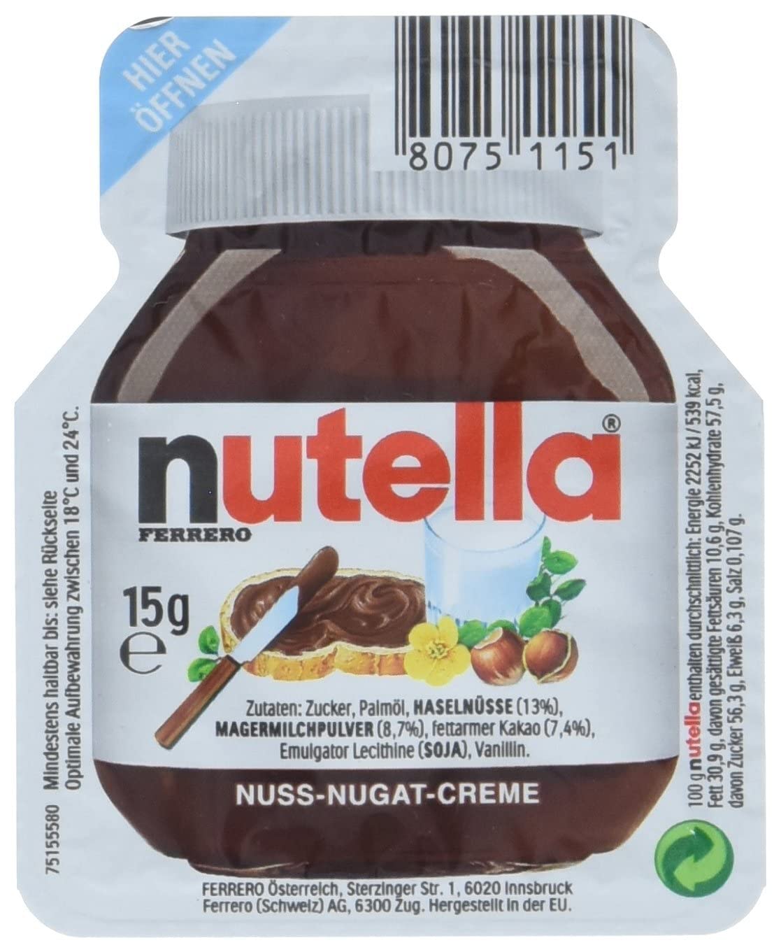 Nutella Eis