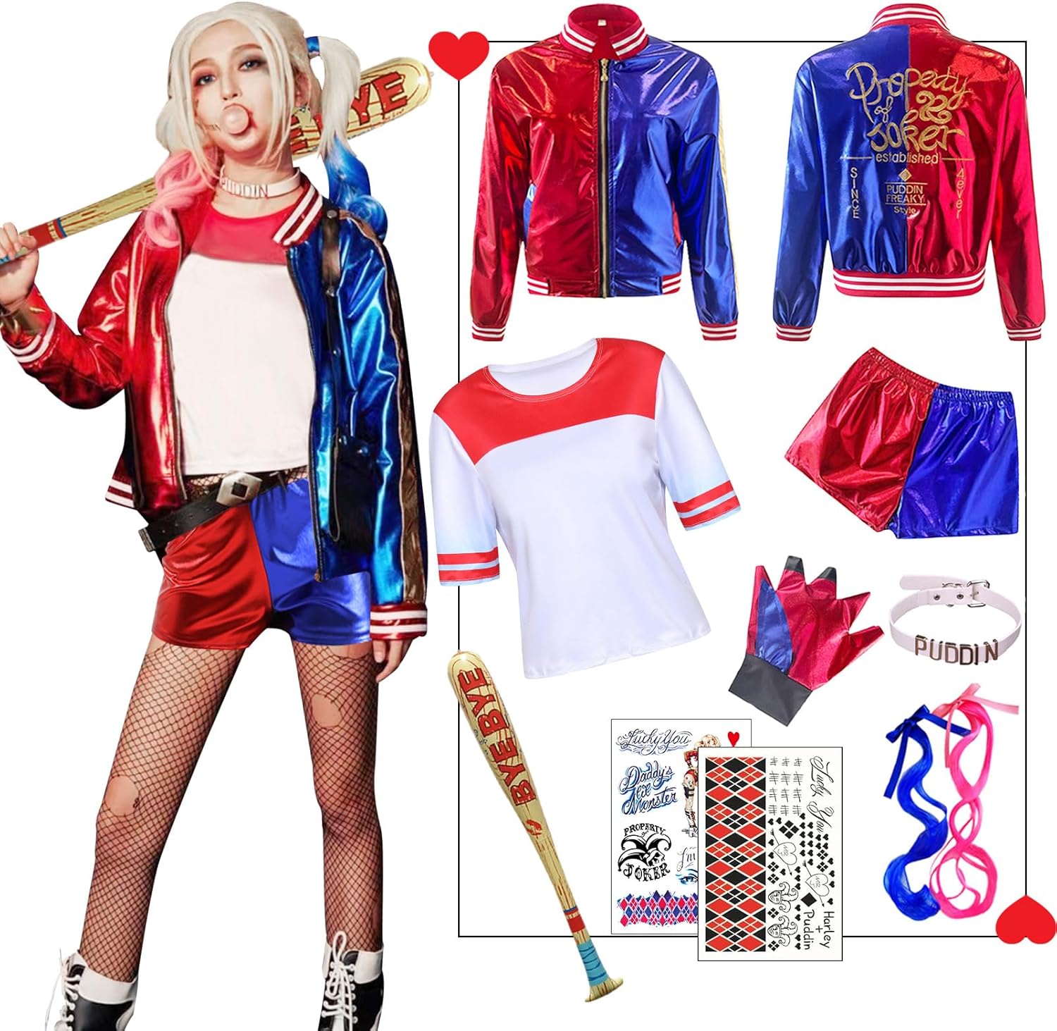 Harley Quinn Cosplay Kostüm