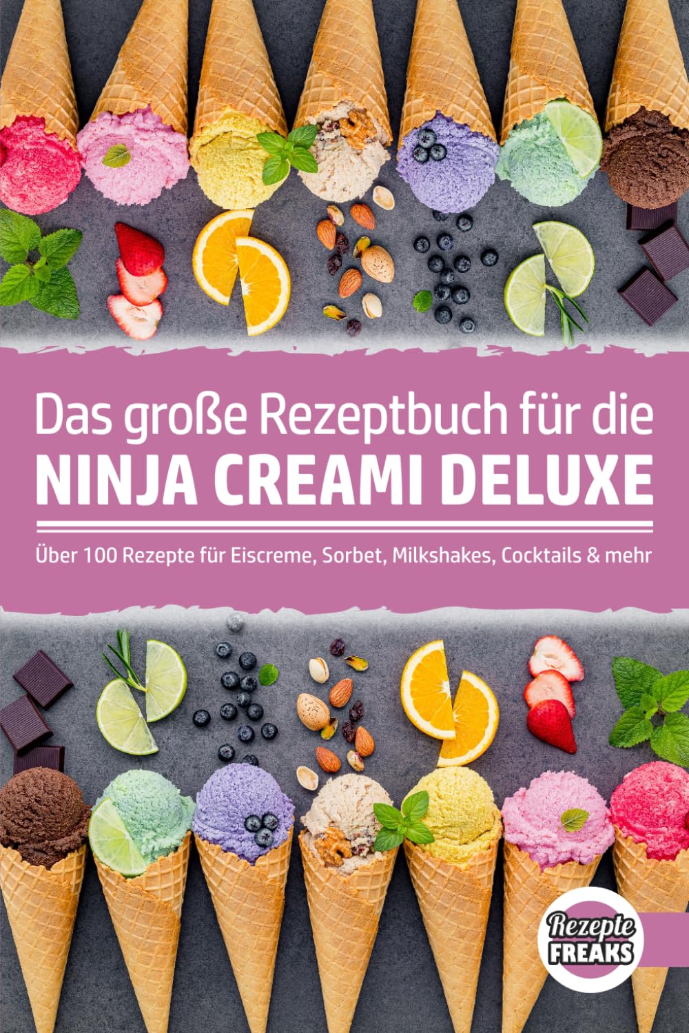 Rezeptbuch für Eiscreme