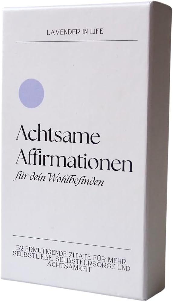Motivations- und Affirmationskarten