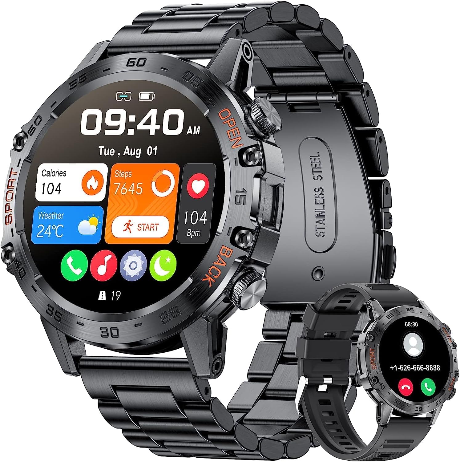 Smartwatch Edelstahl