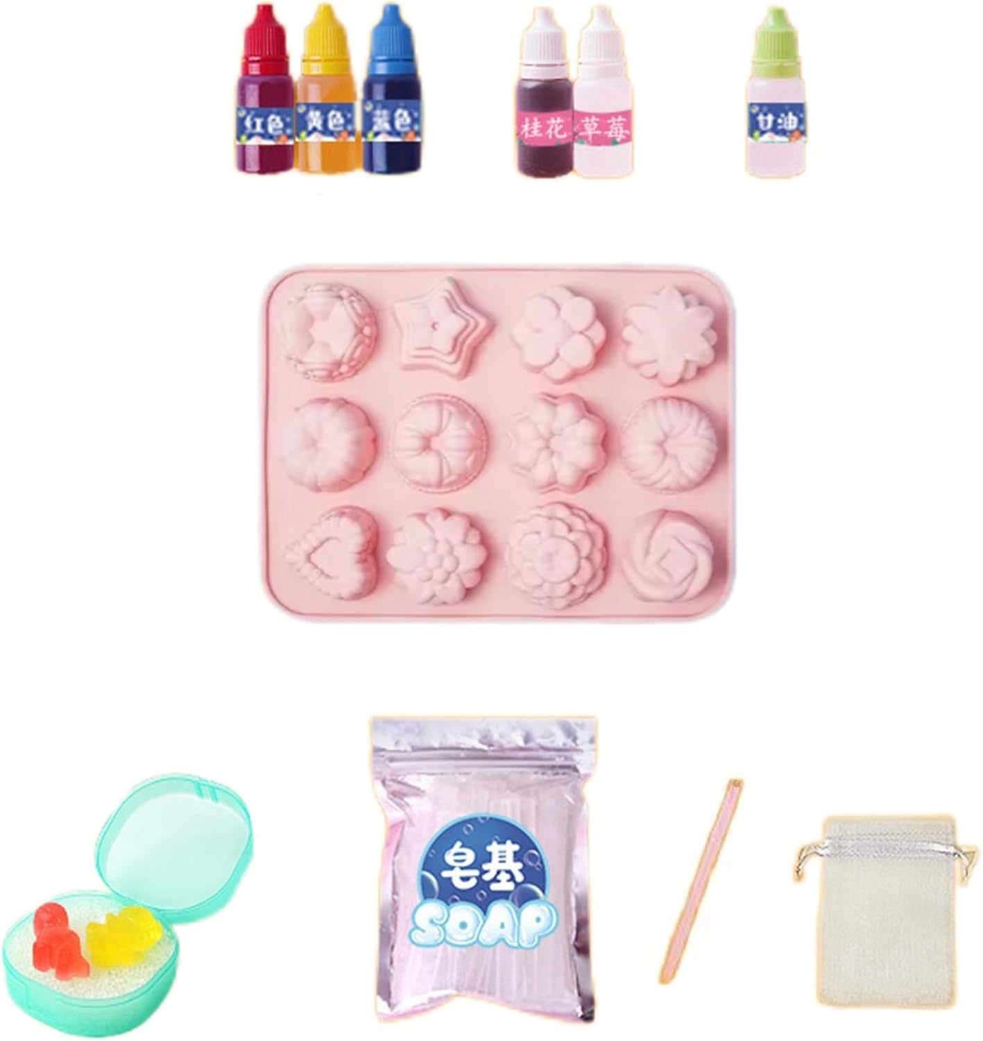 Kristallseife Set