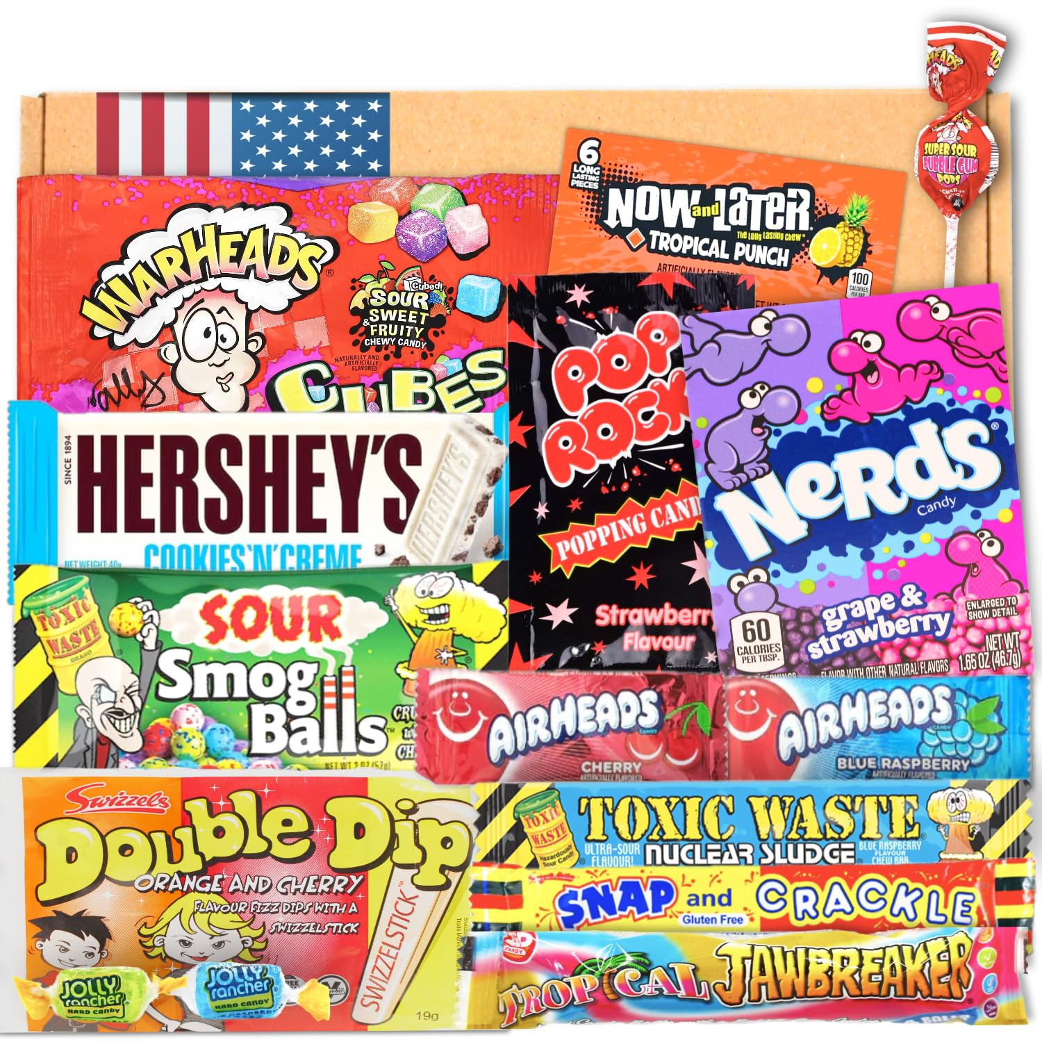 Japanische Snacks Paket