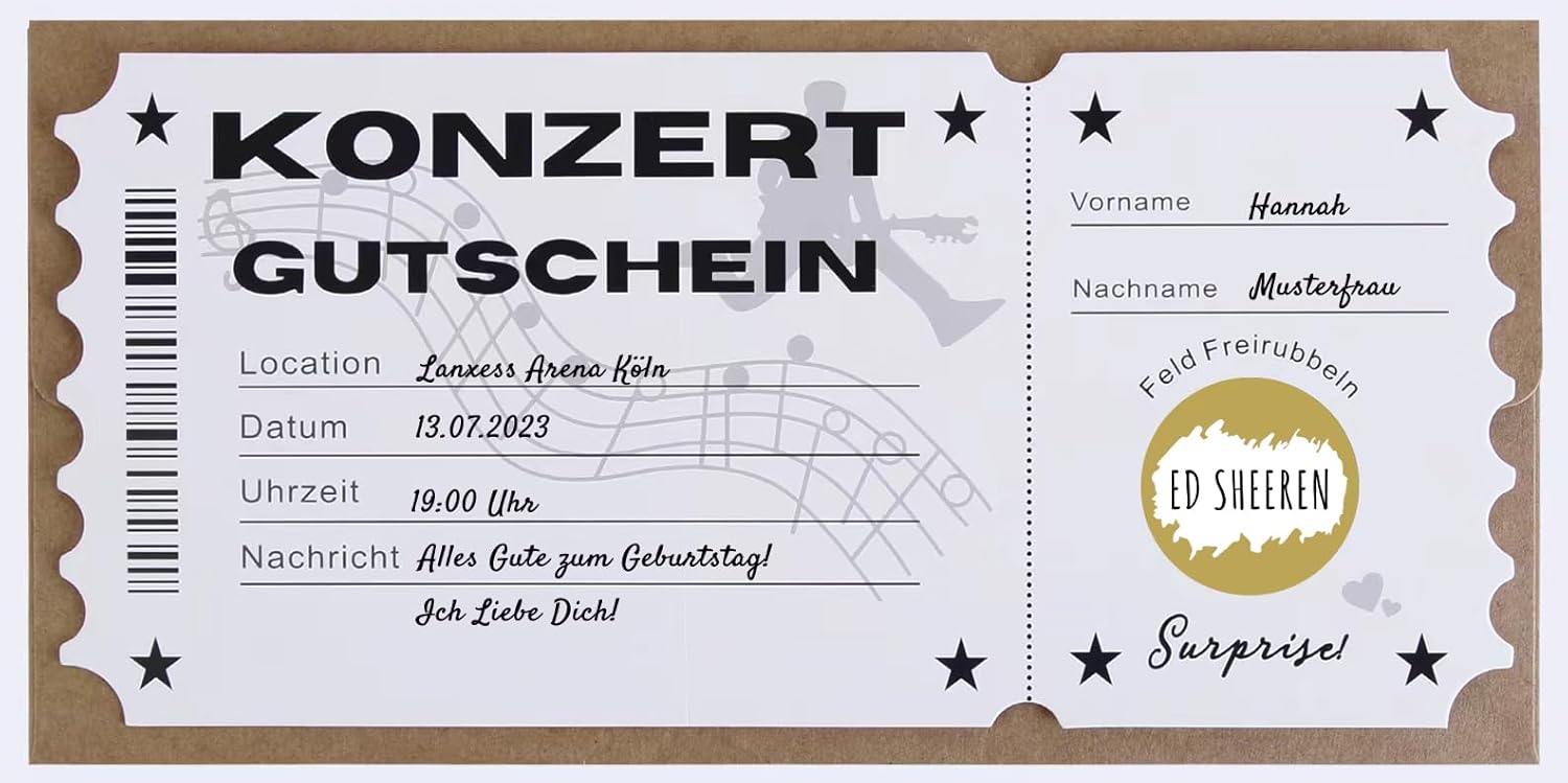 Konzert-Erlebnisse Tickets