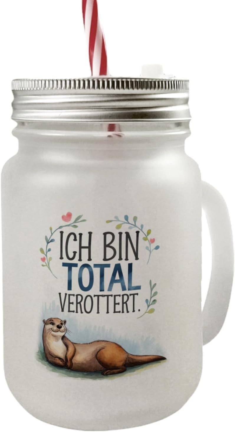 Gläser mit niedlichem Design