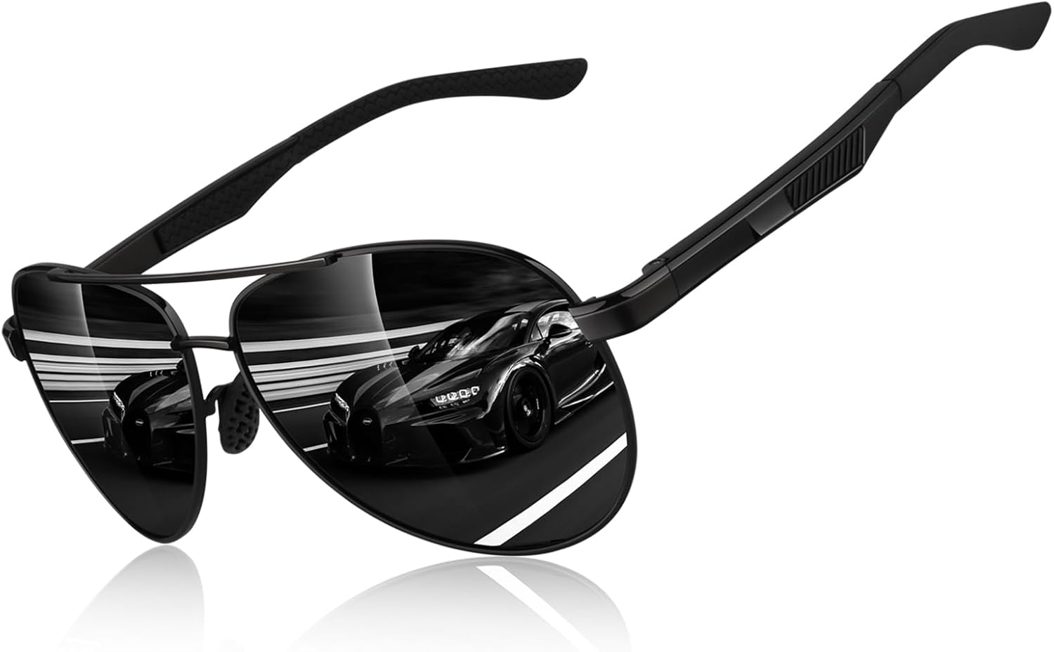 Schöne Pilotensonnenbrille