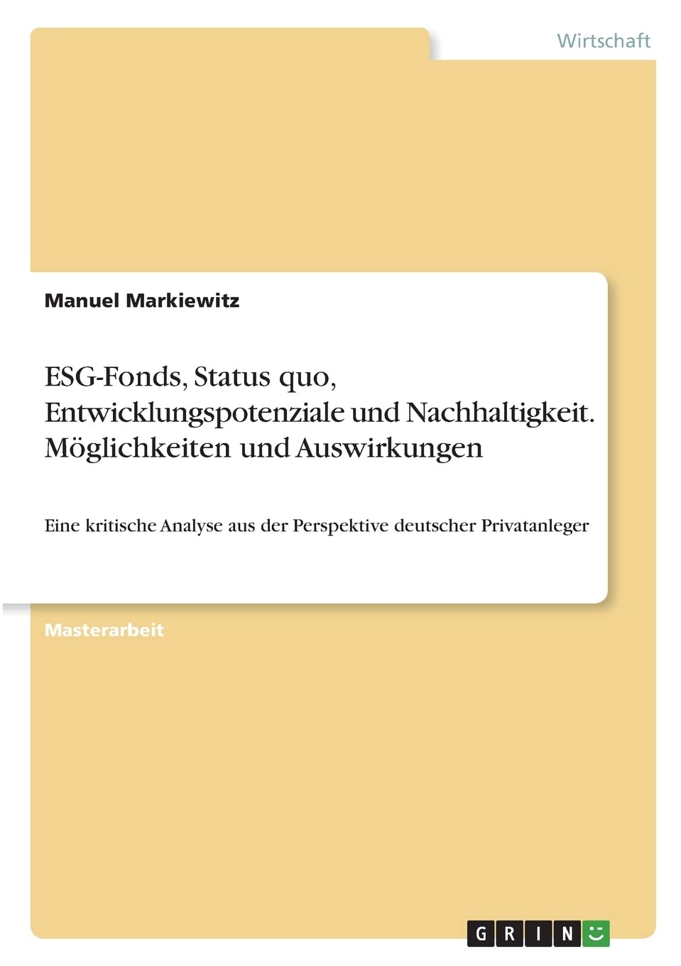 ESG Fonds